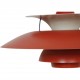 Poul Henningsen rød PH5 lampe