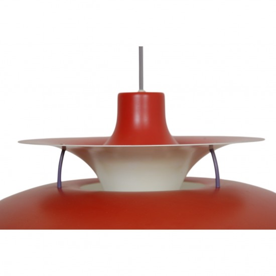 Poul Henningsen rød PH5 lampe