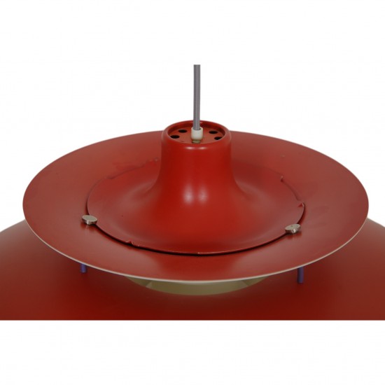 Poul Henningsen rød PH5 lampe