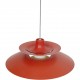Poul Henningsen rød PH5 lampe