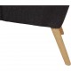 Hans Wegner Mama Bear stol i gråt stof