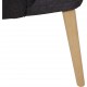 Hans Wegner Mama Bear stol i gråt stof