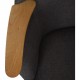 Hans Wegner Mama Bear stol i gråt stof