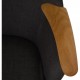 Hans Wegner Mama Bear stol i gråt stof