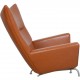 Hans Wegner Wingchair i cognac læder