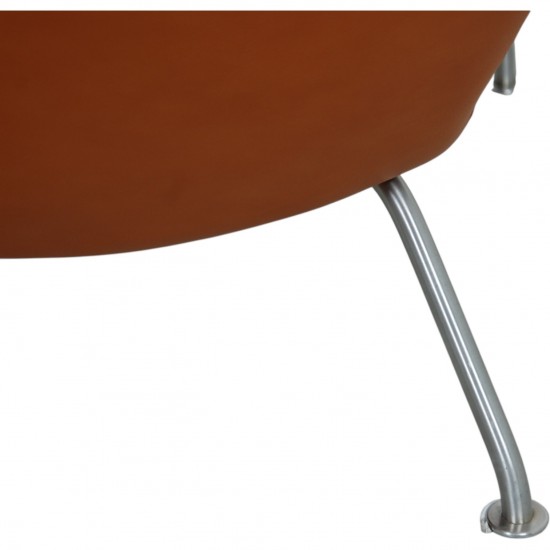 Hans Wegner Wingchair i cognac læder