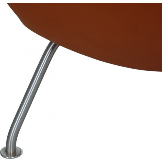 Hans Wegner Wingchair i cognac læder