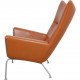 Hans Wegner Wingchair i cognac læder