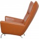 Hans Wegner Wingchair i cognac læder