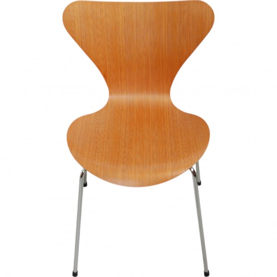 Arne Jacobsen sæt med 6 Syver stole i oregon pine