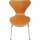Arne Jacobsen sæt med 6 Syver stole i oregon pine