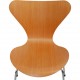 Arne Jacobsen sæt med 6 Syver stole i oregon pine