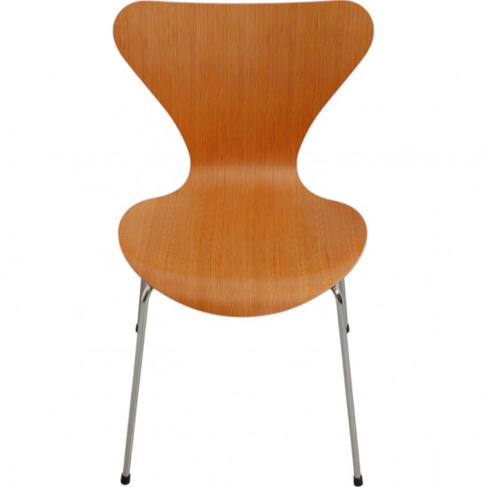 Arne Jacobsen sæt med 6 Syver stole i oregon pine