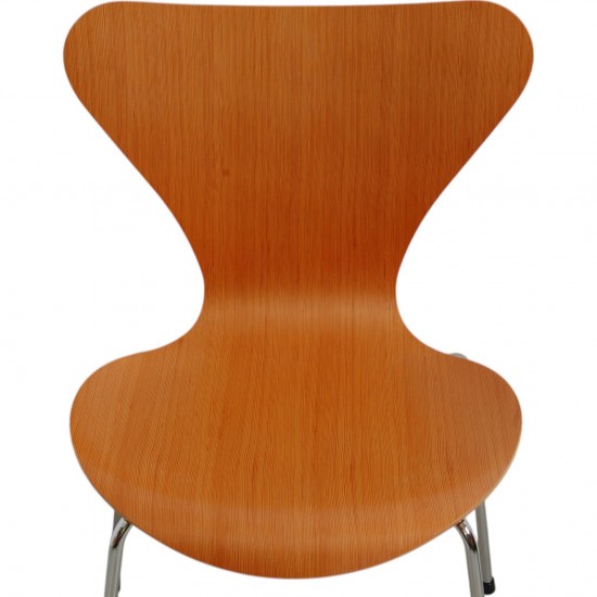 Arne Jacobsen sæt med 6 Syver stole i oregon pine