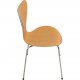 Arne Jacobsen sæt med 6 Syver stole i oregon pine