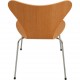 Arne Jacobsen sæt med 6 Syver stole i oregon pine
