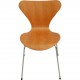 Arne Jacobsen sæt med 6 Syver stole i oregon pine