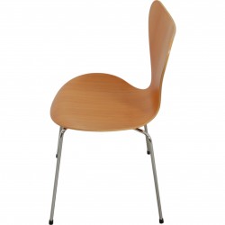 Arne jacobsen set of 6 Seven chairs in oregon pine