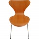 Arne Jacobsen sæt med 6 Syver stole i oregon pine