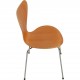 Arne Jacobsen sæt med 6 Syver stole i oregon pine