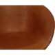 Arne Jacobsen Gryde stol i cognac anilin læder