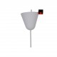 Arne Jacobsen Hvid Royal Pendel 38 cm