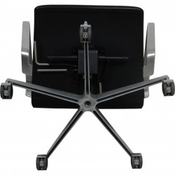 Arne Jacobsen Tall Oxford office chair in black Essential leather 2016