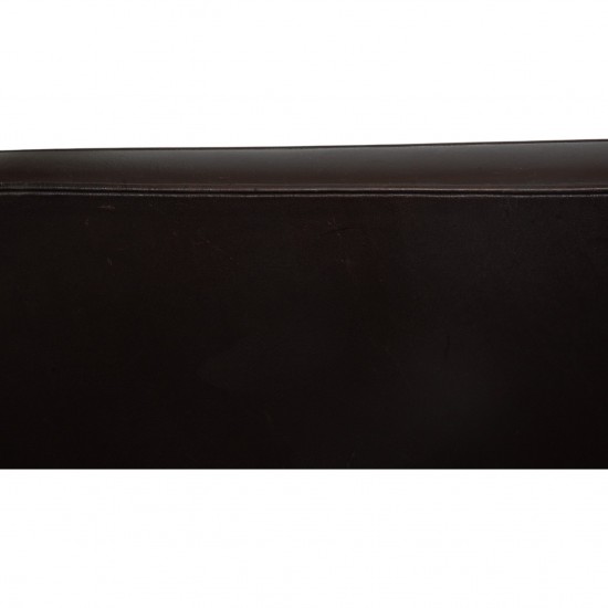 Børge Mogensen 2321 Lounge chair in dark brown leather