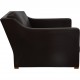Børge Mogensen 2321 Lounge chair in dark brown leather
