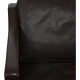 Børge Mogensen 2321 Lounge chair in dark brown leather