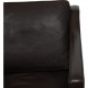 Børge Mogensen 2321 Lounge chair in dark brown leather