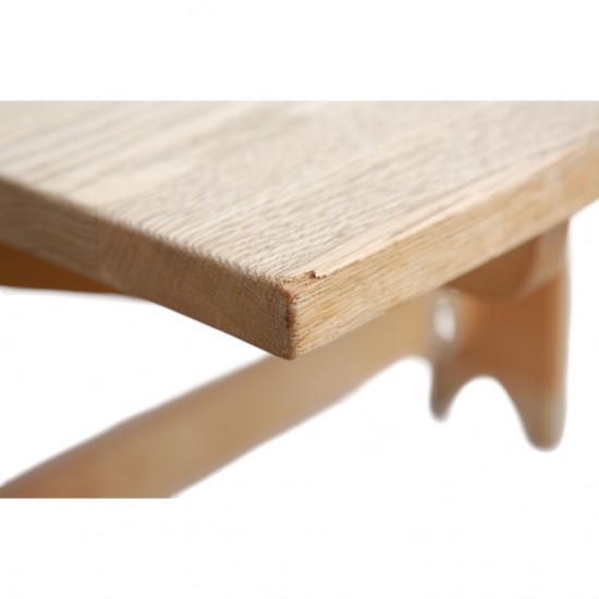 Danske møbel: Foldebord af egetræ