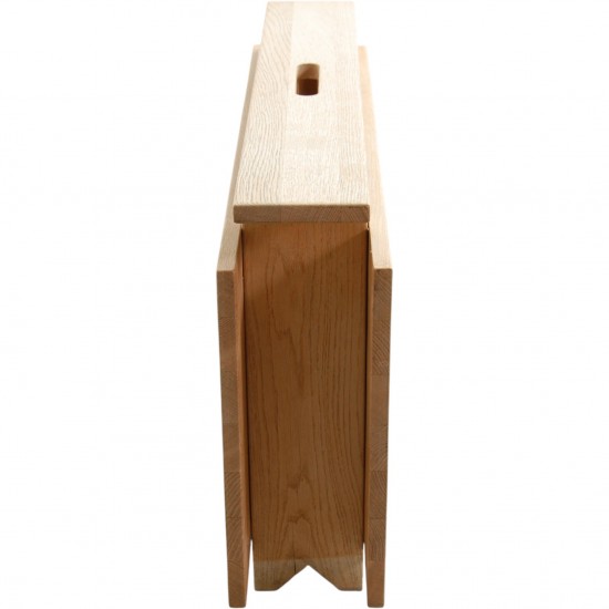 Danske møbel: Foldebord af egetræ