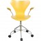 Arne Jacobsen gul 3217 kontorstol 2000