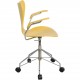 Arne Jacobsen gul 3217 kontorstol 2000