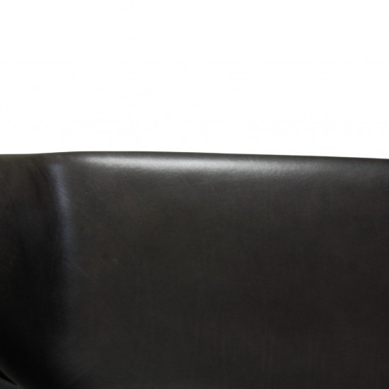 Arne Jacobsen Svane sofa i sort Grace læder 2019