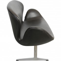 Arne Jacobsen Svane sofa i sort Grace læder 2019