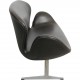 Arne Jacobsen Svane sofa i sort Grace læder 2019