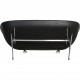 Arne Jacobsen Svane sofa i sort Grace læder 2019