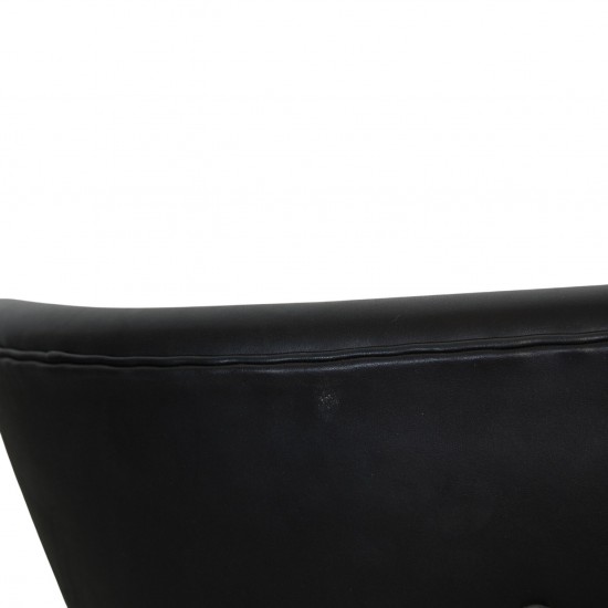 Arne Jacobsen Svane sofa i sort Grace læder 2019