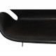Arne Jacobsen Svane sofa i sort Grace læder 2019