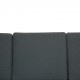 Hans Wegner GE-290 3-personers sofa i grønt stof