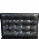 Ludwig Mies van der Rohe Barcelona chair in black leather
