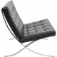 Ludwig Mies van der Rohe Barcelona chair in black leather
