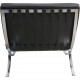 Ludwig Mies van der Rohe Barcelona chair in black leather