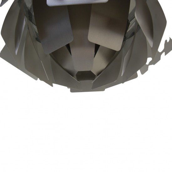 Poul Henningsen stål Kogle lampe 72 Cm 2005