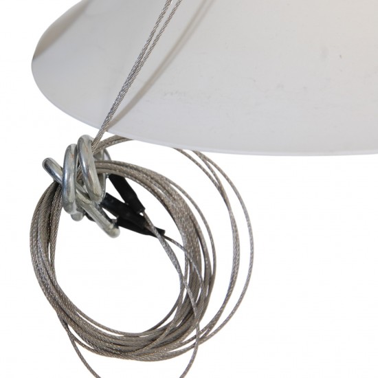 Poul Henningsen stål Kogle lampe 72 Cm 2005