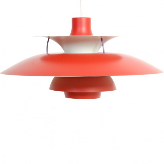 Poul Henningsen rød PH5 pendel