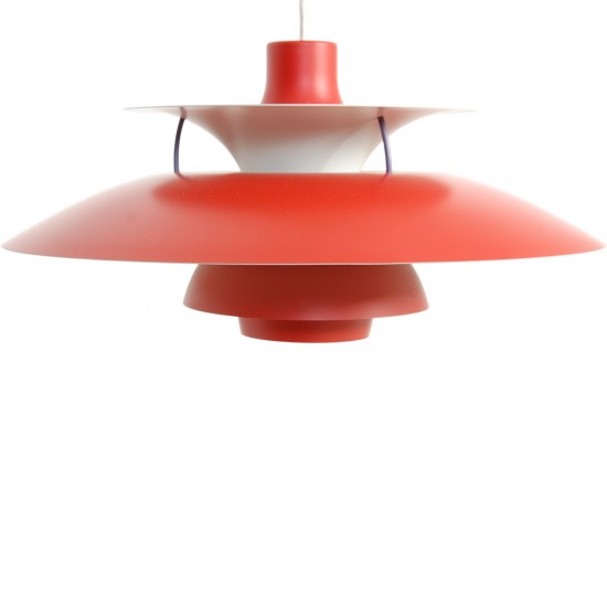 Poul Henningsen rød PH5 pendel