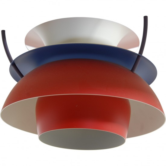 Poul Henningsen rød PH5 pendel